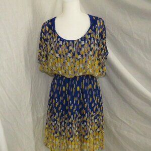 Vintage Y2K Teenplo Scoop Neck Mini Dress 💙✨